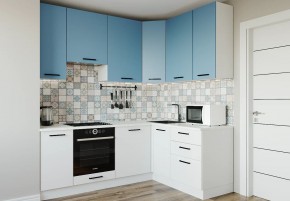 Кухонный гарнитур угловой Капри 2200х1600 h950 (Стол. 26мм) в Покачах - pokachi.ok-mebel.com | фото