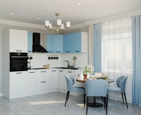 Кухонный гарнитур угловой Капри 2400х1600 (Стол. 26мм) в Покачах - pokachi.ok-mebel.com | фото