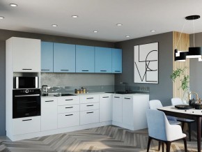 Кухонный гарнитур угловой Капри 3200х1400 (Стол. 26мм) в Покачах - pokachi.ok-mebel.com | фото