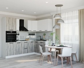 Кухонный гарнитур угловой Руанда 2400х1600 (Стол. 26мм) в Покачах - pokachi.ok-mebel.com | фото