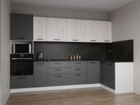 Кухонный гарнитур угловой Санторини 3200*1400 (Стол. 38мм) в Покачах - pokachi.ok-mebel.com | фото