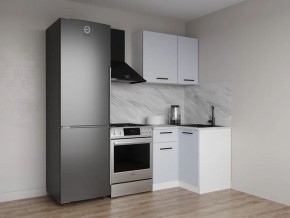 Кухонный гарнитур угловой Смоки 1000*1000 (Стол. 38 мм) в Покачах - pokachi.ok-mebel.com | фото
