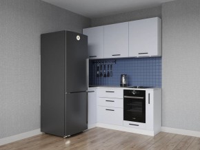 Кухонный гарнитур угловой Смоки 1000*1800 (Стол. 38 мм) в Покачах - pokachi.ok-mebel.com | фото