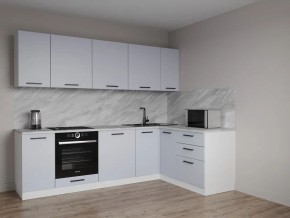 Кухонный гарнитур угловой Смоки 2600*1600 (Стол. 38 мм) в Покачах - pokachi.ok-mebel.com | фото