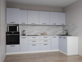Кухонный гарнитур угловой Смоки 3200*1400 (Стол. 26мм) в Покачах - pokachi.ok-mebel.com | фото