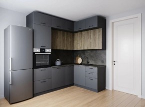 Кухонный гарнитур Умбра 2200*1700 (Стол. 38мм) в Покачах - pokachi.ok-mebel.com | фото