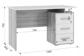 ЛАЙТ 2 Стол компьютерный (1200) в Покачах - pokachi.ok-mebel.com | фото 2