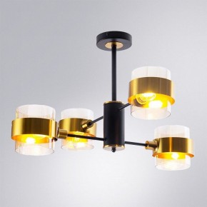 Люстра на штанге Arte Lamp Carlo A8205SP-4BK в Покачах - pokachi.ok-mebel.com | фото 2