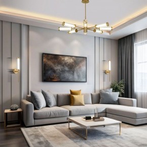 Люстра на штанге Eurosvet Stark 50386 LED латунь в Покачах - pokachi.ok-mebel.com | фото 3