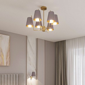 Люстра на штанге Eurosvet Topanga 60173/6 латунь в Покачах - pokachi.ok-mebel.com | фото 3