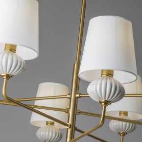 Люстра на штанге Freya Ceramics FR2029PL-08BS в Покачах - pokachi.ok-mebel.com | фото 7