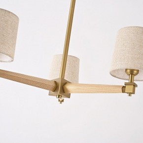 Люстра на штанге Imperiumloft Jorgenson Beige/Light wood STAVRA01 в Покачах - pokachi.ok-mebel.com | фото 11