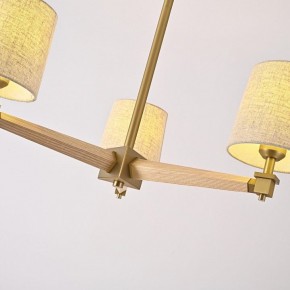 Люстра на штанге Imperiumloft Jorgenson Beige/Light wood STAVRA01 в Покачах - pokachi.ok-mebel.com | фото 13