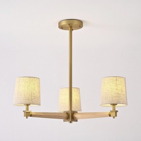 Люстра на штанге Imperiumloft Jorgenson Beige/Light wood STAVRA01 в Покачах - pokachi.ok-mebel.com | фото 2