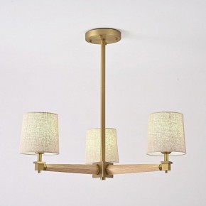 Люстра на штанге Imperiumloft Jorgenson Beige/Light wood STAVRA01 в Покачах - pokachi.ok-mebel.com | фото 4