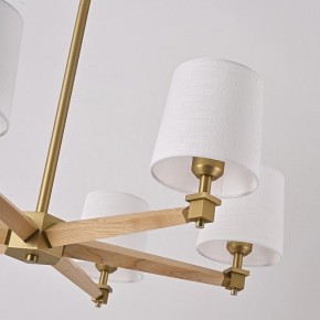Люстра на штанге Imperiumloft Jorgenson White/Light wood STAVRA01 в Покачах - pokachi.ok-mebel.com | фото 10