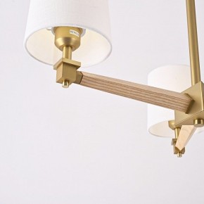 Люстра на штанге Imperiumloft Jorgenson White/Light wood STAVRA01 в Покачах - pokachi.ok-mebel.com | фото 8