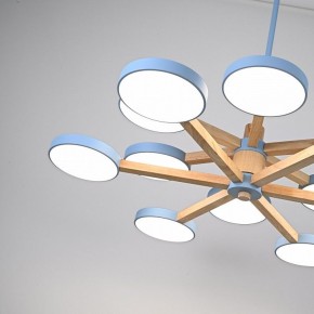 Люстра на штанге Imperiumloft TURNA Blue TURNA-DBL01 в Покачах - pokachi.ok-mebel.com | фото 6