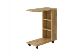 МАЛЬТА Столик прикроватный (дуб крафт золотой) в Покачах - pokachi.ok-mebel.com | фото