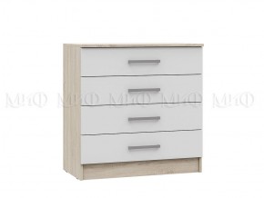МАРТИНА СГ Комод 800 (дуб сонома/белый) в Покачах - pokachi.ok-mebel.com | фото