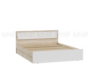 МАРТИНА СГ Кровать 900 (дуб сонома/белый) в Покачах - pokachi.ok-mebel.com | фото