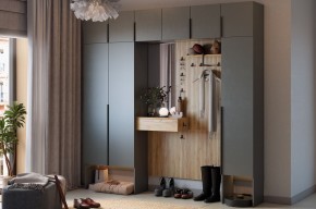 МЕБЕЛЬСОН К11 Прихожая (графит) в Покачах - pokachi.ok-mebel.com | фото