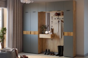 МЕБЕЛЬСОН К12 Прихожая (графит) в Покачах - pokachi.ok-mebel.com | фото