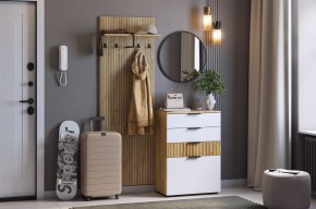 МЕБЕЛЬСОН К3 Прихожая (белое дерево) в Покачах - pokachi.ok-mebel.com | фото