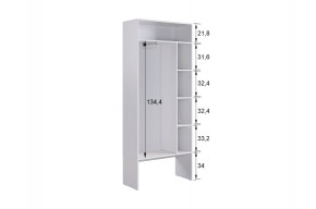 МЕБЕЛЬСОН К6 Прихожая в Покачах - pokachi.ok-mebel.com | фото 5