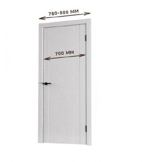 Межкомнатная дверь Bolivar Роялвуд белый (комплект) 700 в Покачах - pokachi.ok-mebel.com | фото