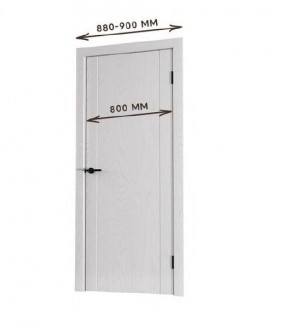 Межкомнатная дверь Bolivar Роялвуд белый (комплект) 800 в Покачах - pokachi.ok-mebel.com | фото