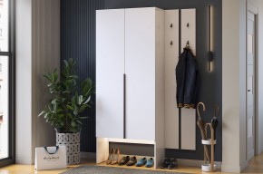 МЕРСИ Прихожая (модульная) белое дерево в Покачах - pokachi.ok-mebel.com | фото