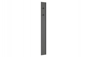 МЕРСИ Вешалка 1 (графит) в Покачах - pokachi.ok-mebel.com | фото