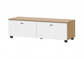 МИЛАН Гостиная (Дуб Золотой/Белый Матовый) модульная в Покачах - pokachi.ok-mebel.com | фото 30