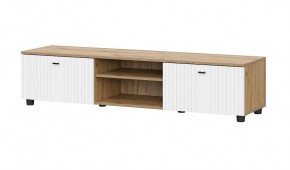 МИЛАН Гостиная (Дуб Золотой/Белый Матовый) модульная в Покачах - pokachi.ok-mebel.com | фото 32