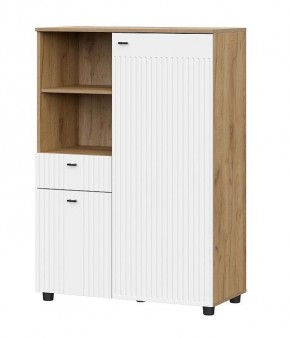 МИЛАН Спальня (Дуб Золотой/Белый матовый) в Покачах - pokachi.ok-mebel.com | фото 27