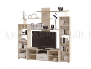 МИНИ-2 Гостиная (МДФ) Белый глянец/Дуб Крафт в Покачах - pokachi.ok-mebel.com | фото 2