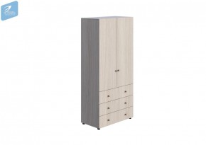 Мийа-3 Шкаф (исп. ШК-007, 2-х ств. комбинированный) в Покачах - pokachi.ok-mebel.com | фото