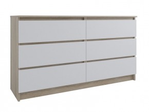 МОРИ МК 1380.6 Комод (Дуб Сонома/Белый) в Покачах - pokachi.ok-mebel.com | фото