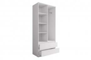 МОРИ МШ 900.2 Шкаф с 2мя дв и 2мя ящ. (белый) в Покачах - pokachi.ok-mebel.com | фото 3