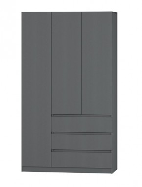 МС "Хилтон" Шкаф №2 1200 (Графит) в Покачах - pokachi.ok-mebel.com | фото 2