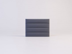 Мягкие панели ПОЛОСЫ ПРЯМЫЕ 15*90 (4 шт.) для спальни в Покачах - pokachi.ok-mebel.com | фото 9