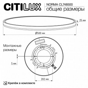 Накладной светильник Citilux Norma CL748500 в Покачах - pokachi.ok-mebel.com | фото 11