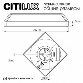 Накладной светильник Citilux Norma CL748K301 в Покачах - pokachi.ok-mebel.com | фото 11