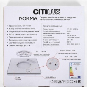 Накладной светильник Citilux Norma CL748K301 в Покачах - pokachi.ok-mebel.com | фото 8