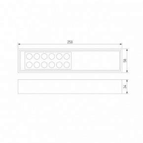 Накладной светильник Elektrostandard Tend a068850 в Покачах - pokachi.ok-mebel.com | фото 3