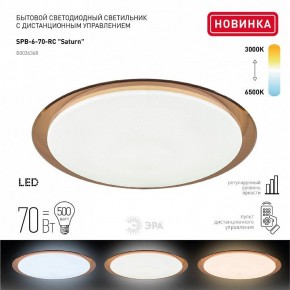 Накладной светильник Эра Классик SPB-6-70-RC Saturn (B) в Покачах - pokachi.ok-mebel.com | фото 2