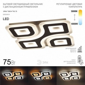 Накладной светильник Эра  SPB-6 GEO 4 RC 75 в Покачах - pokachi.ok-mebel.com | фото 2