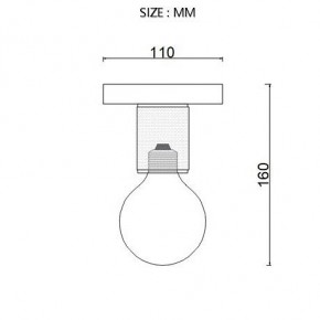 Накладной светильник Imperiumloft RH Utilitaire Socket 48,071 в Покачах - pokachi.ok-mebel.com | фото 7