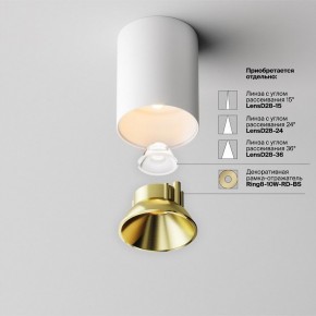 Накладной светильник Maytoni Alfa LED C064CL-8W2.7K-RD-WB в Покачах - pokachi.ok-mebel.com | фото 3